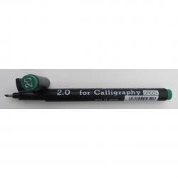 SNOWMAN CALLIGRAPHY PENS- GREEN- 2.0
